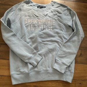Abercrombie & Fitch Women’s S Light Blue Crewneck Sweater